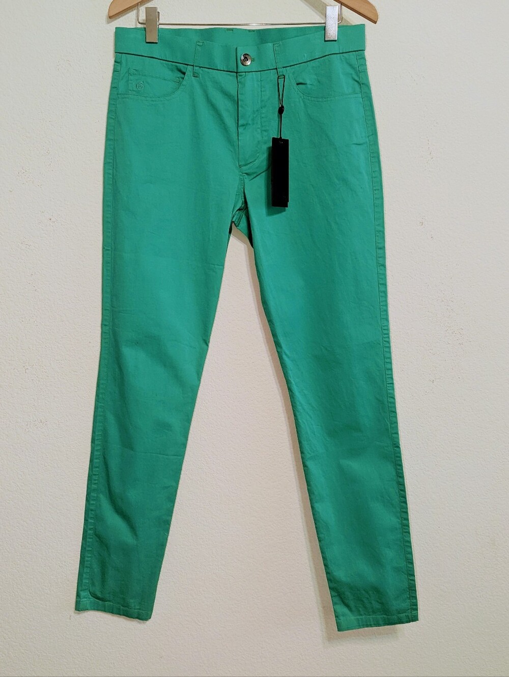 Greyson Mens Amagansett Serpentine Green Lightweight Golf Pants  32/32 NWT